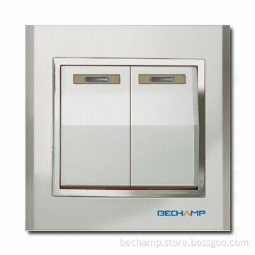RF Remote Control Light Switch with -105dBm Receiving Sensitivity, Works with 80 to 250V AC Voltages
